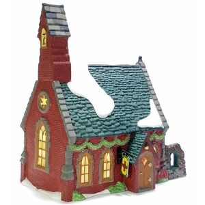 DEPT 56 HERITAGE VILLAGE COLLECTION  DICKENS VILLAGE SERIES DUDDEN CROSS CHURCH